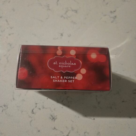 Snowman and Tree Salt Shaker Pepper Shaker Set St Nicholas Square Gift Christmas - Picture 4 of 5